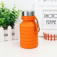 Load image into Gallery viewer, Aqua - Collapsible Silicone Water Bottle