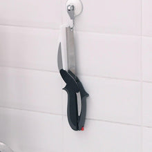Load image into Gallery viewer, 2 in 1 Kitchen Scissors & Board