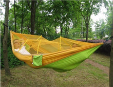 Load image into Gallery viewer, Camper - Mosquito Net Parachute Hammock