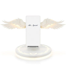 Load image into Gallery viewer, Angel Wing LED Wireless Charger