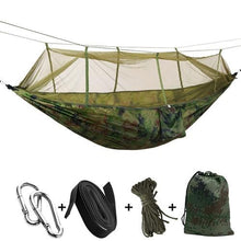 Load image into Gallery viewer, Camper - Mosquito Net Parachute Hammock