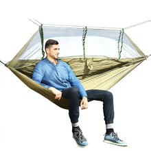 Load image into Gallery viewer, Camper - Mosquito Net Parachute Hammock