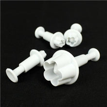 Load image into Gallery viewer, 4 Piece Set - Plum Flower Shape Pastry Decorating Tools