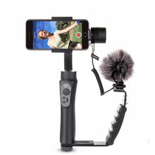 Load image into Gallery viewer, 2 in 1 Directional Condenser Video Microphone Mount for Mobile Phone