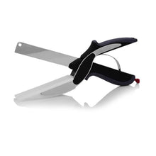 Load image into Gallery viewer, 2 in 1 Kitchen Scissors &amp; Board
