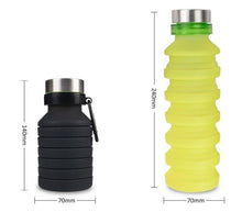 Load image into Gallery viewer, Aqua - Collapsible Silicone Water Bottle
