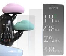 Load image into Gallery viewer, Cakty - LED Weather &amp; Clock Bedside Buddy
