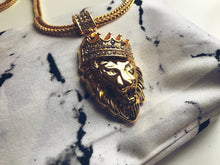 Load image into Gallery viewer, Alpha Lion - 18k Gold Plated Necklace
