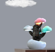 Load image into Gallery viewer, Cakty - LED Weather &amp; Clock Bedside Buddy
