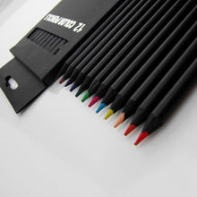 Load image into Gallery viewer, 12 Set Colored Wooden Pencils
