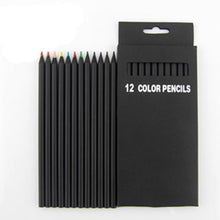 Load image into Gallery viewer, 12 Set Colored Wooden Pencils
