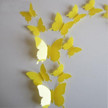 Load image into Gallery viewer, Butterfly 3D Wall Stickers - 12 Pieces
