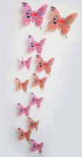 Load image into Gallery viewer, Butterfly 3D Wall Stickers - 12 Pieces
