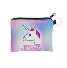 Load image into Gallery viewer, Bitch Please, I Ride a Unicorn - Wallet/Small Makeup Bag
