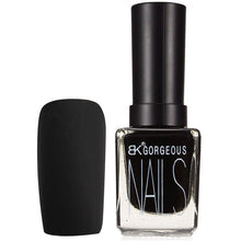 Load image into Gallery viewer, BK Matte Black Nail Polish
