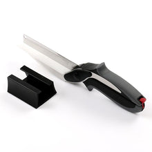 Load image into Gallery viewer, 2 in 1 Kitchen Scissors &amp; Board
