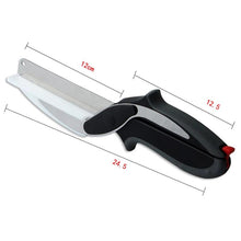 Load image into Gallery viewer, 2 in 1 Kitchen Scissors &amp; Board
