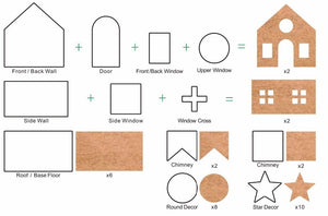 3D Christmas Gingerbread & Cookie Cutters