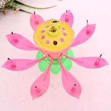 Load image into Gallery viewer, Birthday Lotus Flower Candle
