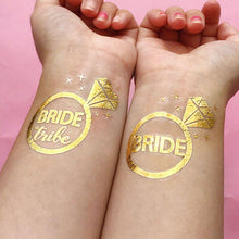 Load image into Gallery viewer, Bachelorette Party Temporary Tattoos

