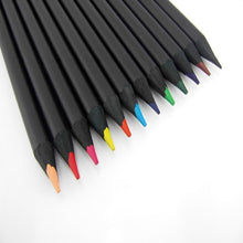 Load image into Gallery viewer, 12 Set Colored Wooden Pencils
