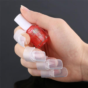 10 Nail Protect Fresh Polish Armor Clips