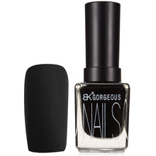 Load image into Gallery viewer, BK Matte Black Nail Polish
